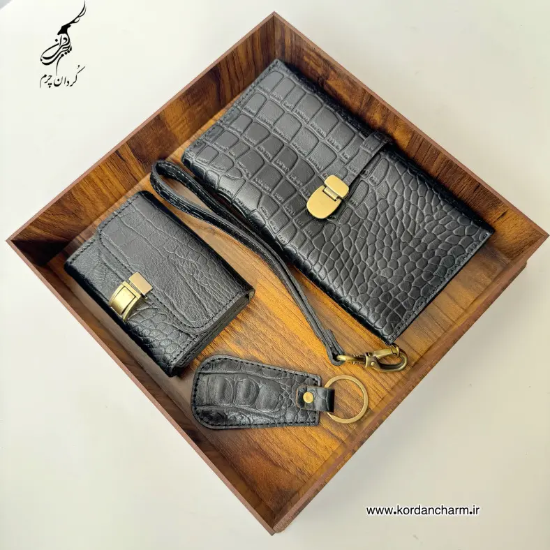 ست هدیه اکسسوری چرمی مینیمال