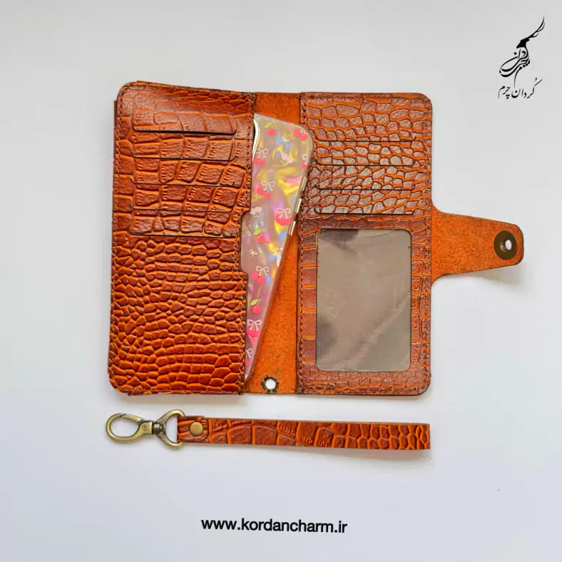 کیف پول چرم کیهان طرح پریما