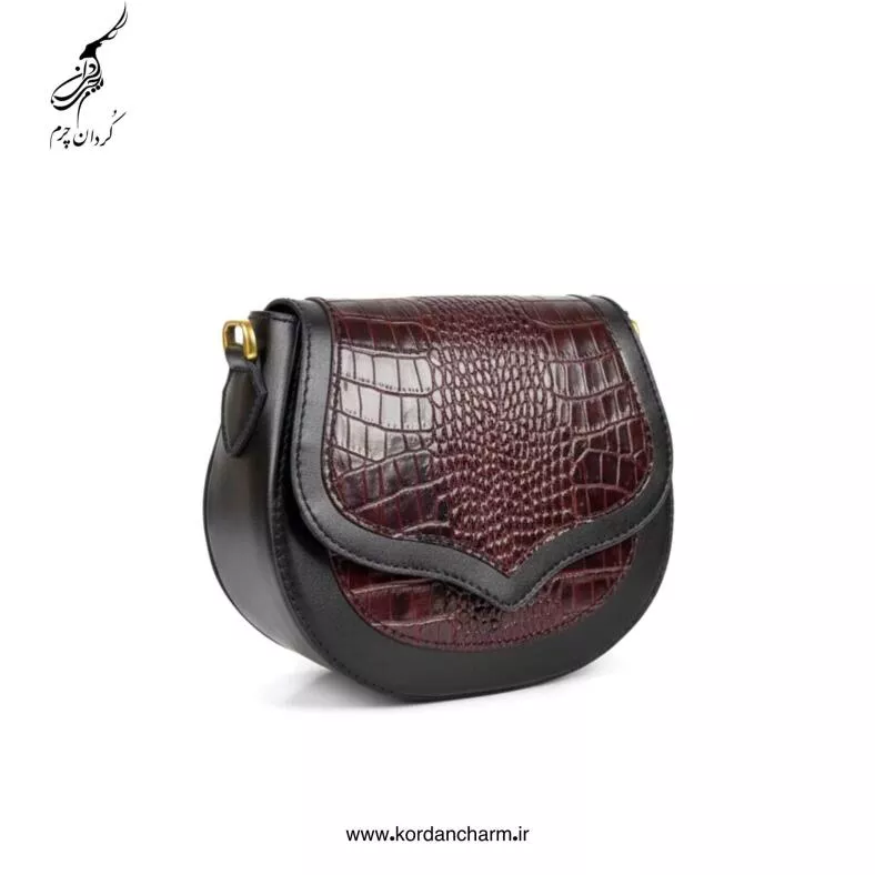 کیف دوشی زنانه مدل نیلوفر رنگ ترکیبی