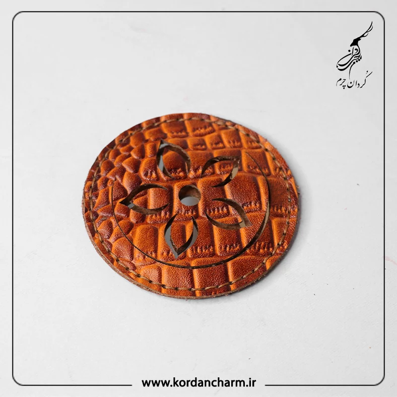 آینه چرم طبیعی