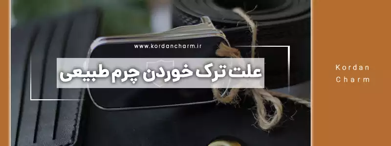 علت ترک خوردن چرم طبیعی